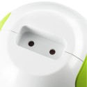Multiprise design compacte et mobile WATT'BALL blanc/vert anis