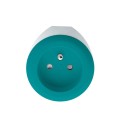 PRISE AVEC PORT USB REVERSIBLE BEWATT BLANC/BLEU