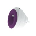 PRISE AVEC PORT USB REVERSIBLE BEWATT BLANC/BLEU