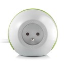 Multiprise design compacte et mobile WATT'BALL blanche