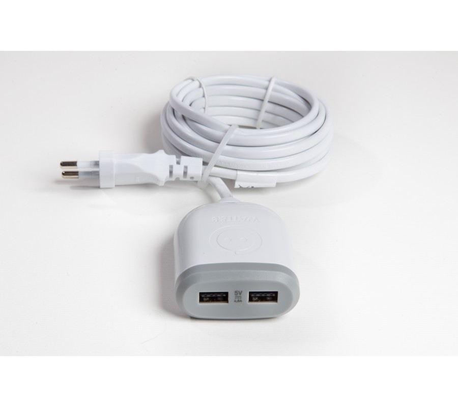 Chargeur Double USB QUICK CHARGE Avec 2M de Cable