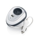 Convertisseur de voiture 150W Compact CARWATT Gris
