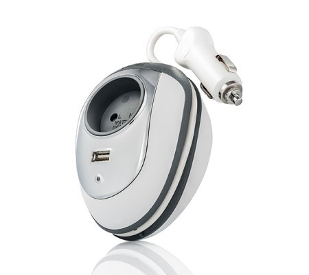 Convertisseur de voiture 150W Compact CARWATT Gris